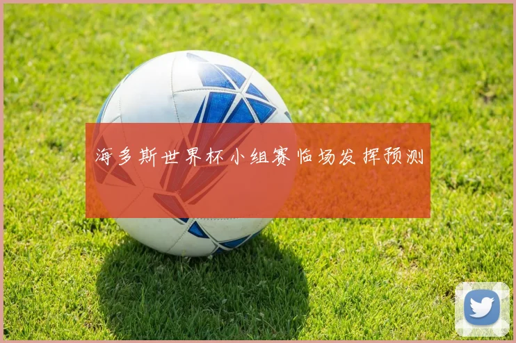 海多斯世界杯小组赛临场发挥预测